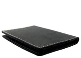 HAARLEM Unisex DERMA 21750 Leather Passport Cover Black